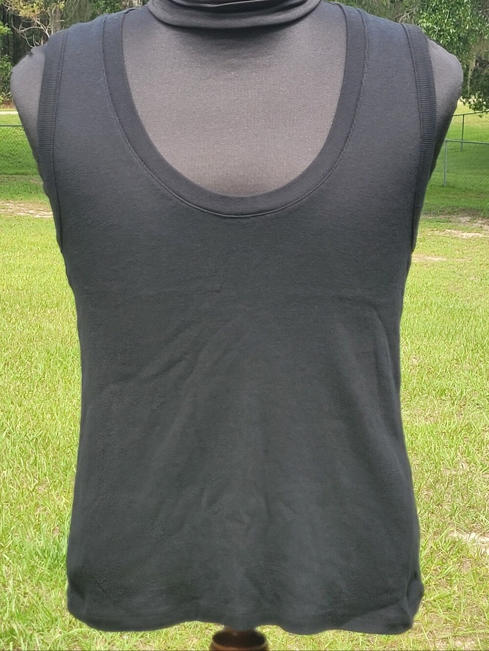 A New Day Black Tank Top Muscle Shirt ❤️ Size XXL & Like New